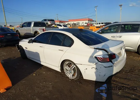 2014 BMW 535D from USA, damaged, VIN WBAXA5C55ED689272